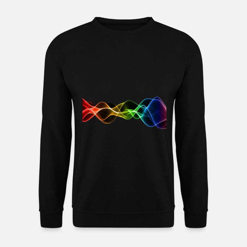 Frequency Vibration Vibrations Hertz - Unisex Sweatshirt - black