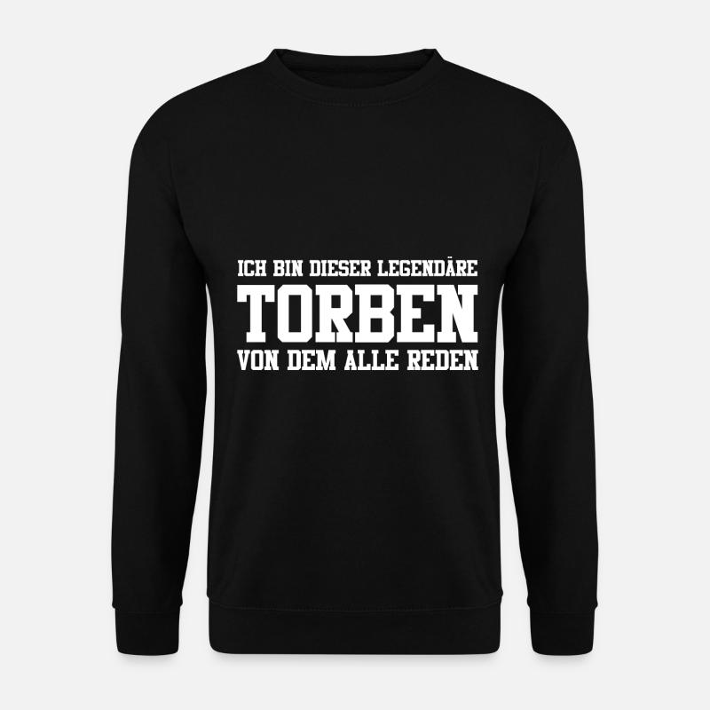Torben Name Design - Unisex Pullover - Schwarz