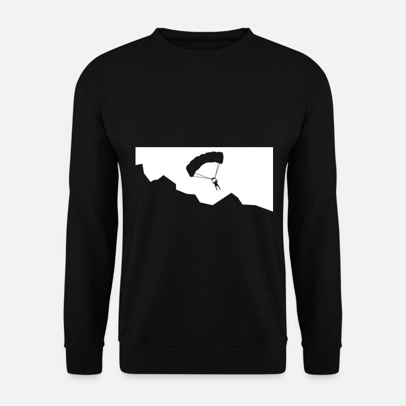 Paragliding - (2) - Unisex Sweatshirt - black