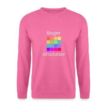 Beatmaker Drum Machine Geschenk Fingerdrummer - Unisex Pullover - Pink - Vorne