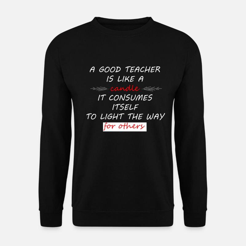 Teacher - Unisex Pullover - Schwarz