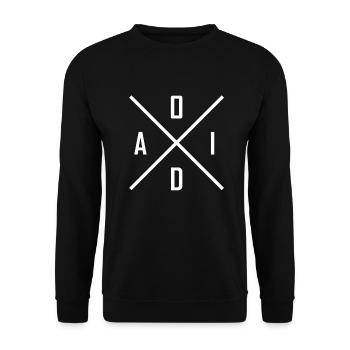 Oida - Bayrisch, Bayern, München, Minga, Geschenk - Unisex Pullover - Schwarz - Vorne - Alina (178cm) & Michal (187cm)