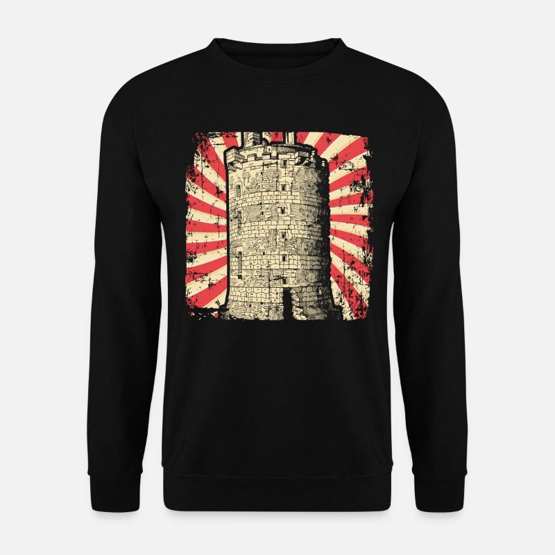 Castle Middle Ages - Unisex Sweatshirt - black