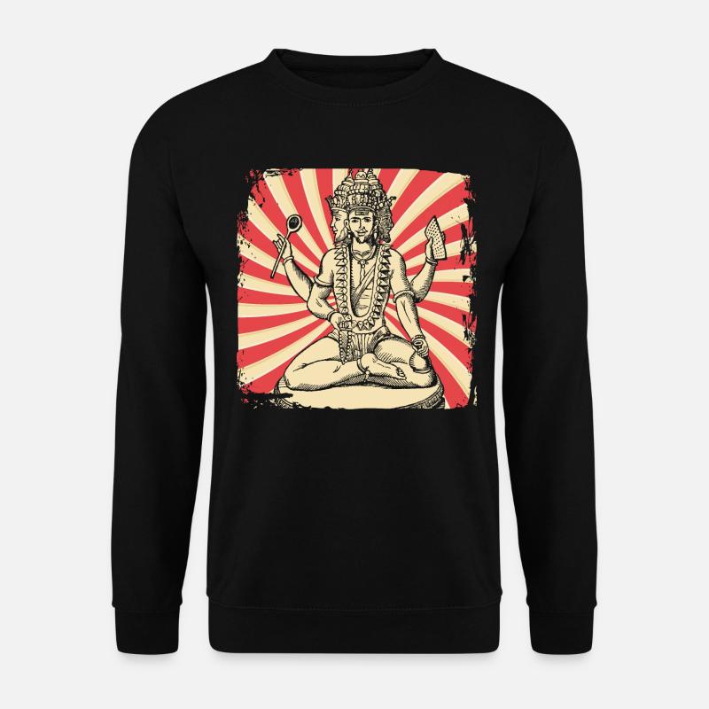 Hindu Indien Hinduismus - Unisex Pullover - Schwarz
