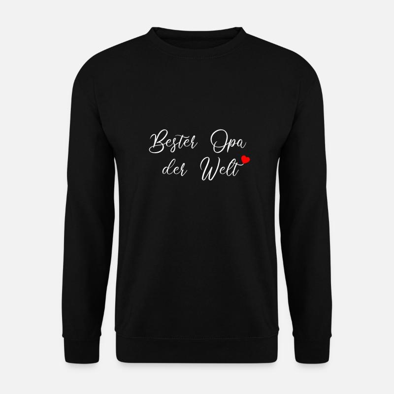 Opa - Unisex Pullover - Schwarz