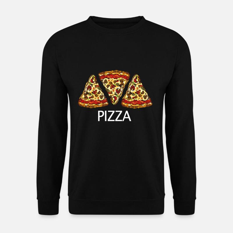 Pizza - Unisex Pullover - Schwarz