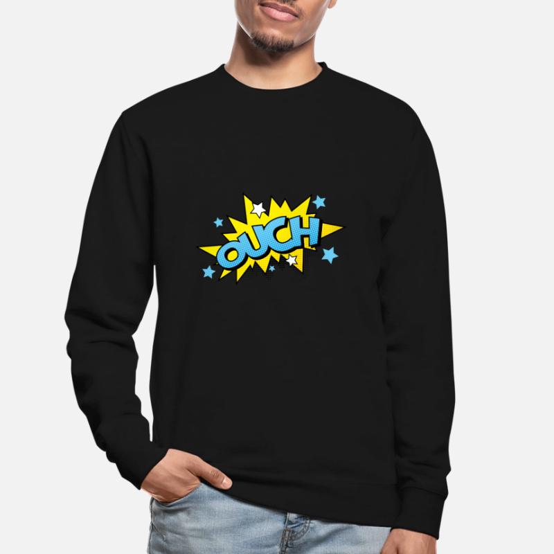 Comic Comicstyle Comic-Strips Nerd Superheld Unisex Pullover