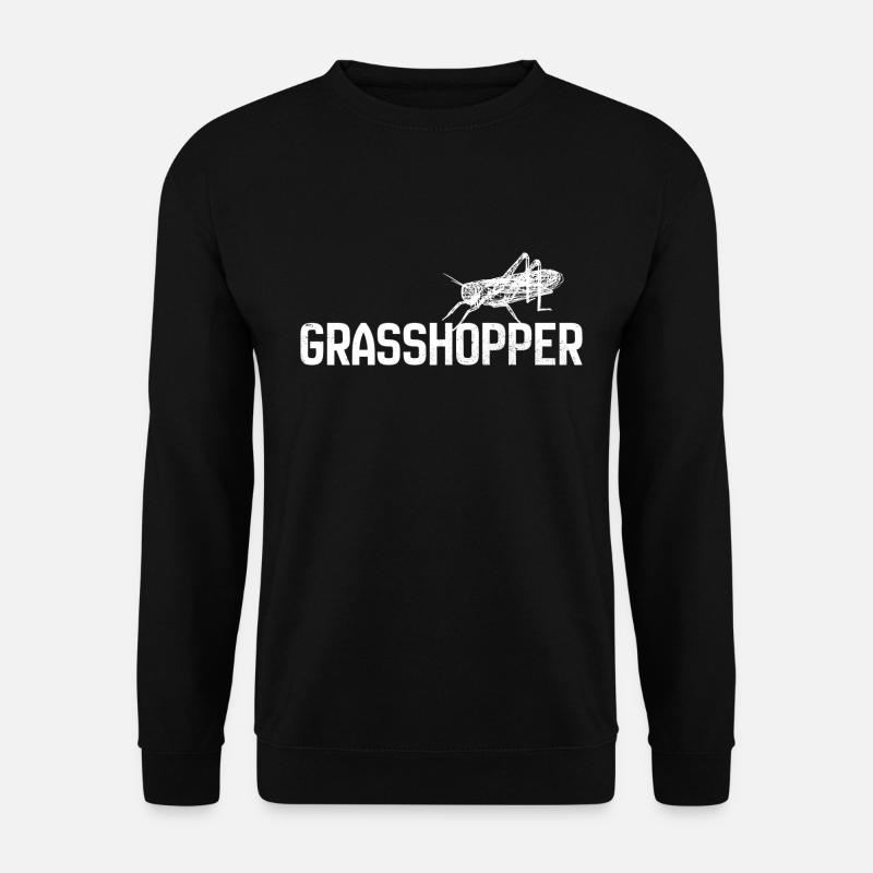 Grasshopper Grasshopper cicada - Unisex Sweatshirt - black