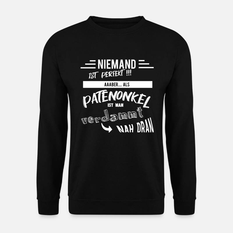 patenonkel - Unisex Pullover - Schwarz