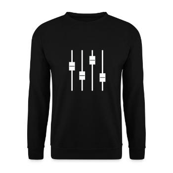 Producer - Unisex Sweatshirt - black - Front - Alina (178cm) & Michal (187cm)