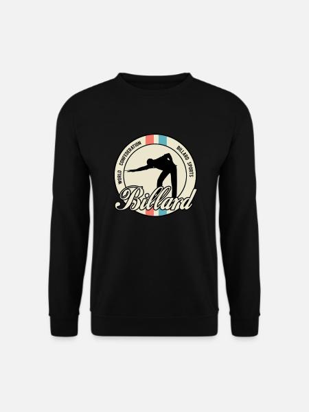 sports de billard. - Sweat-shirt Unisexe - noir