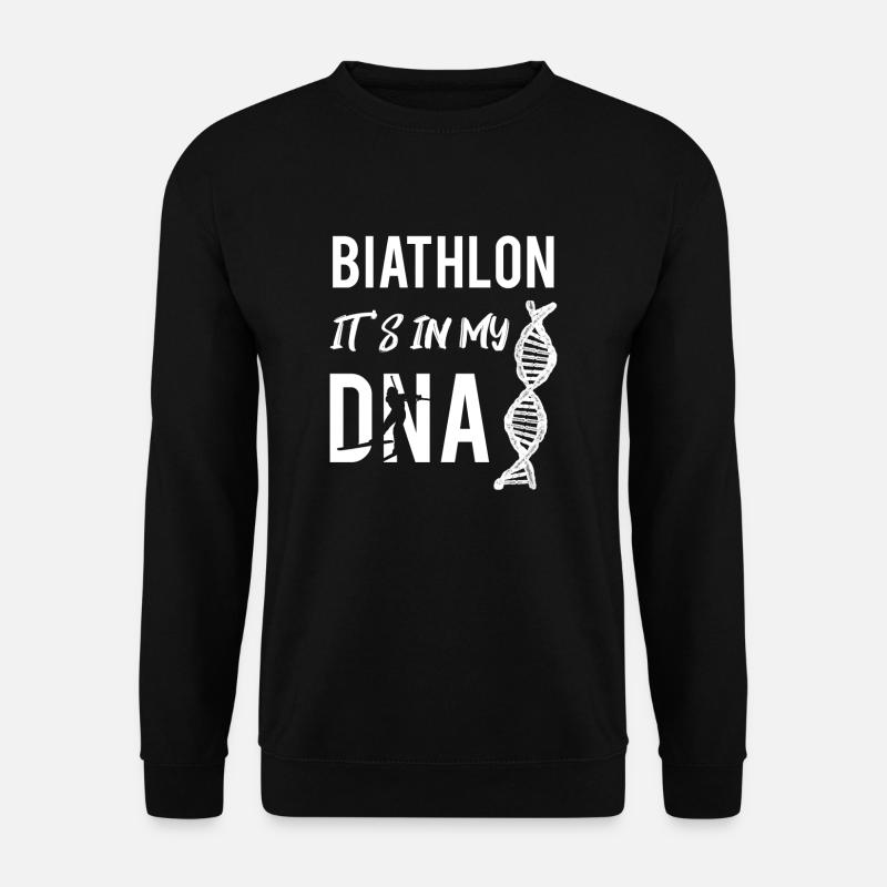 biathlon dna - Unisex Sweatshirt - black