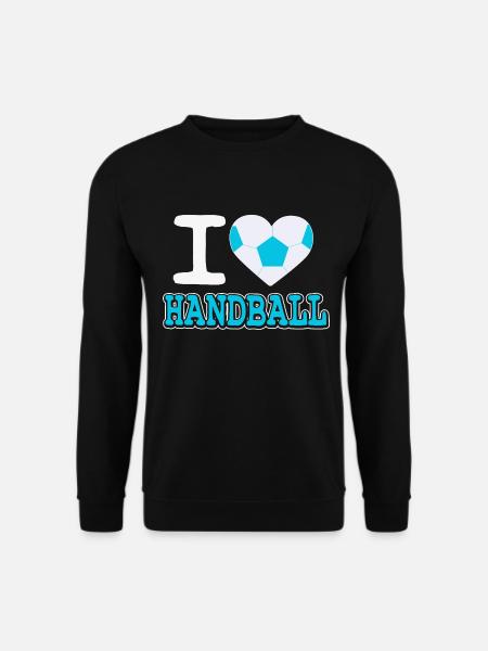 I love handball - Unisex Sweatshirt - black