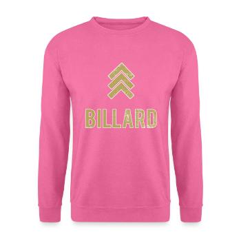 billard - Unisex Pullover - Pink - Vorne