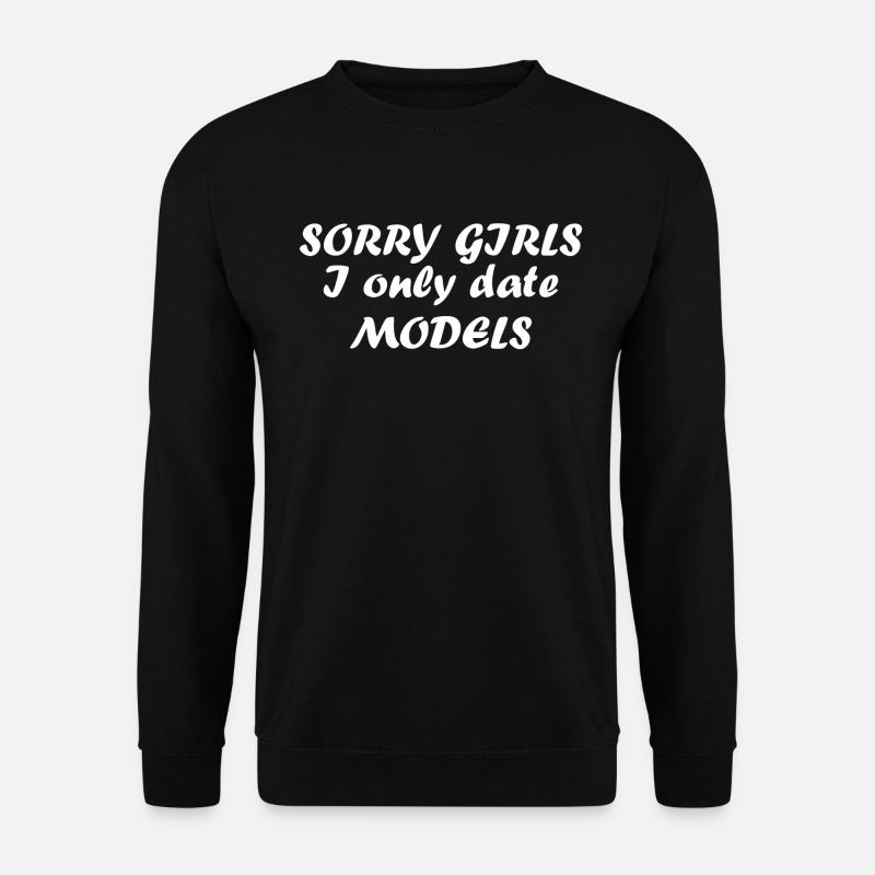 Tut mir leid Frauen - Unisex Pullover - Schwarz