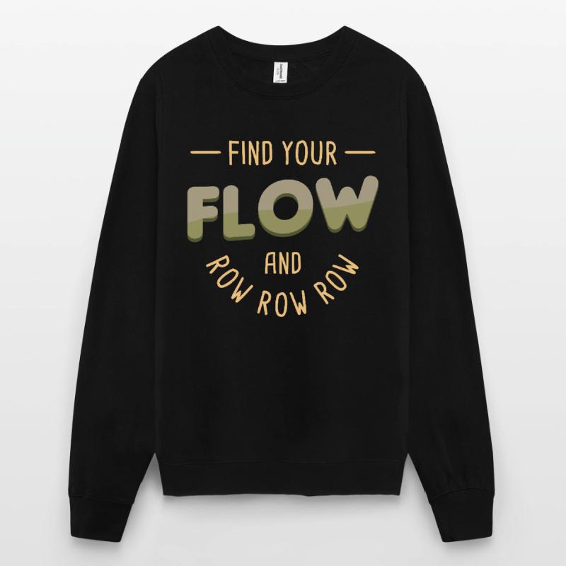 Rangée Rangée Rangée Sweat-shirt Unisexe