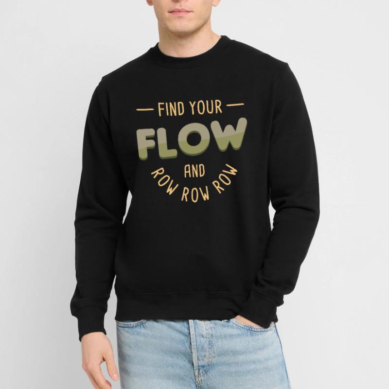 Rangée Rangée Rangée Sweat-shirt Unisexe