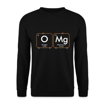 chimie - Sweat-shirt Unisexe - noir - Devant - Alina (178cm) & Michal (187cm)