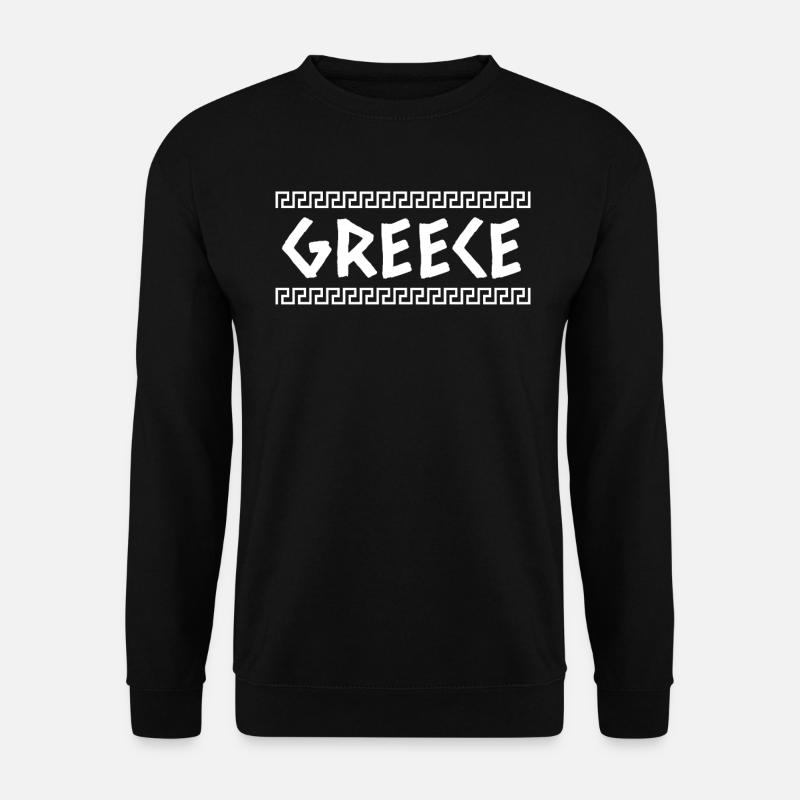 Griechenland - Unisex Pullover - Schwarz