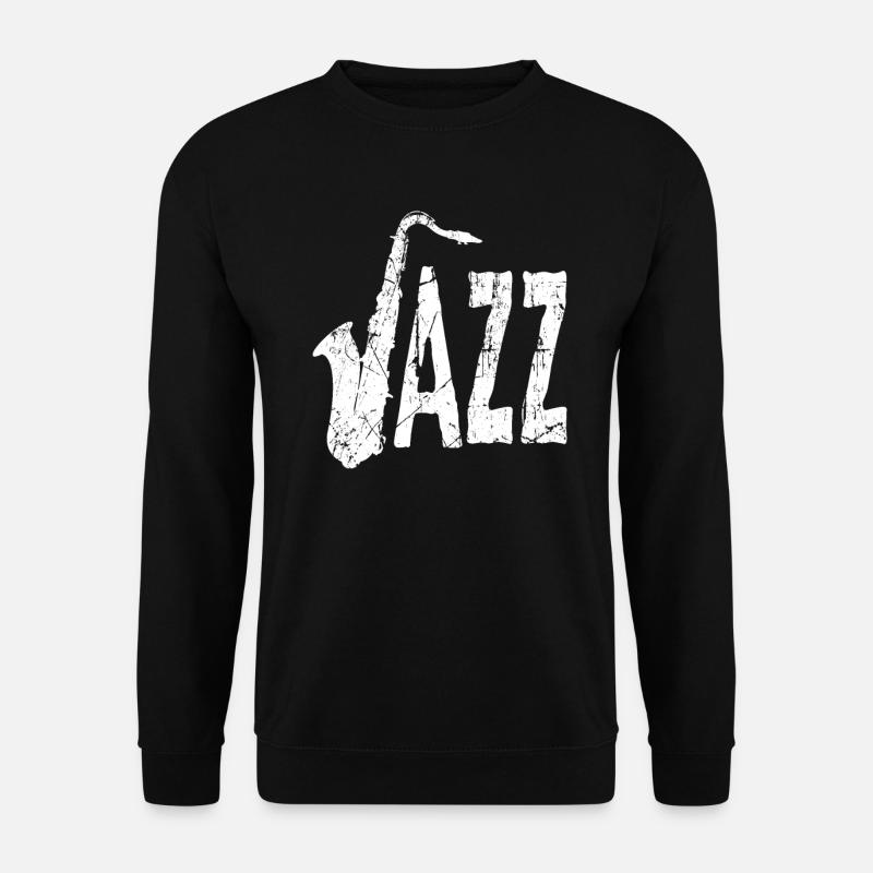 saxophone - Sweat-shirt Unisexe - noir
