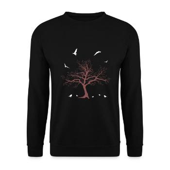 climate Change - Unisex Sweatshirt - black - Front - Alina (178cm) & Michal (187cm)
