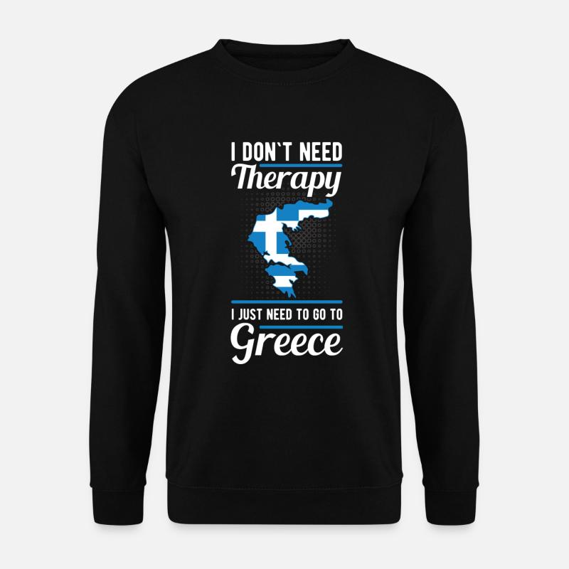 Greece - Unisex Sweatshirt - black