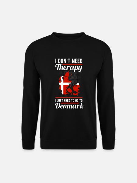 Denmark - Unisex Sweatshirt - black