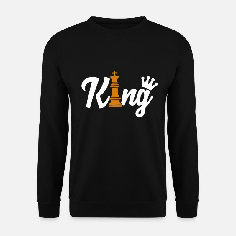 Schach - Unisex Pullover - Schwarz