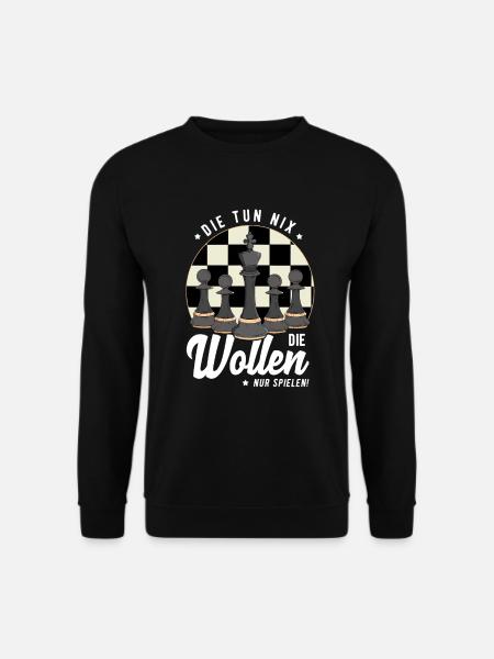 Schach - Unisex Pullover - Schwarz