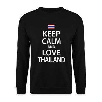 Thaïlande - Sweat-shirt Unisexe - noir - Devant - Alina (178cm) & Michal (187cm)
