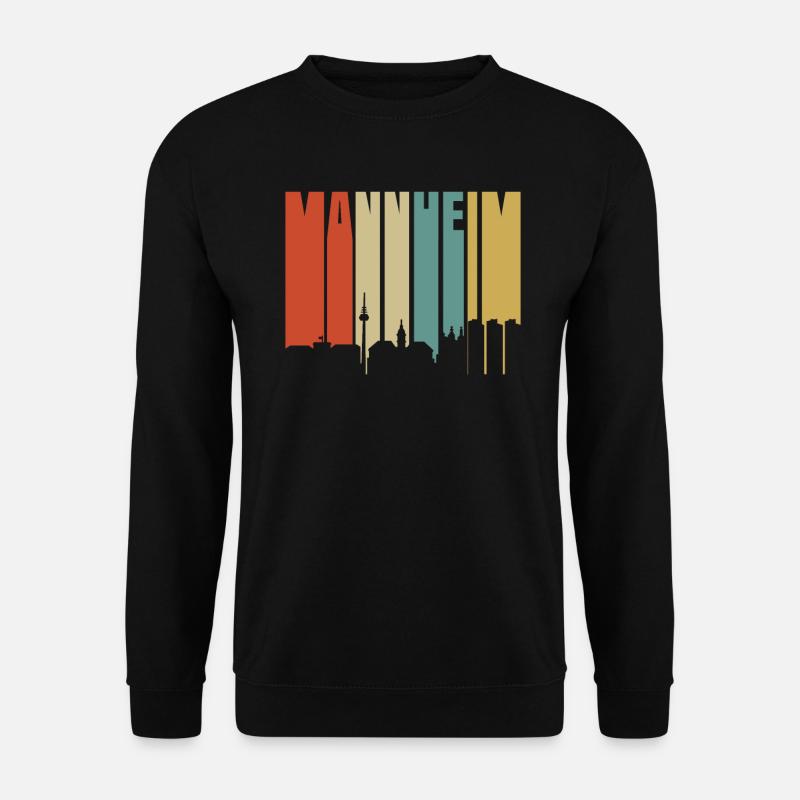 Mannheim - Unisex Pullover - Schwarz