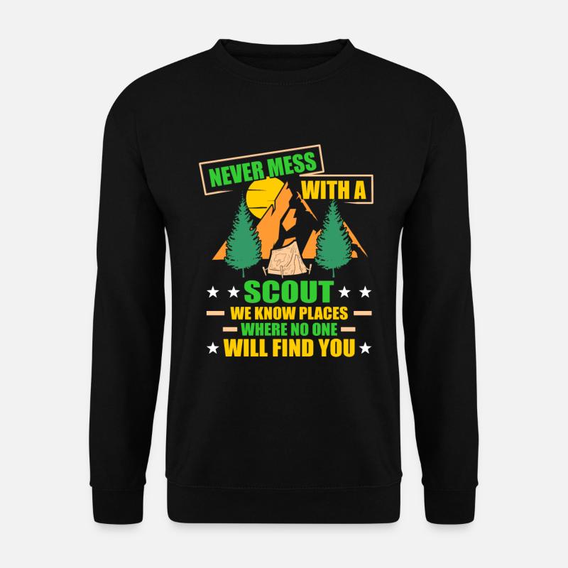 Pfadfinder - Unisex Pullover - Schwarz
