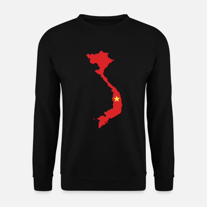Vietnam - Unisex Pullover - Schwarz