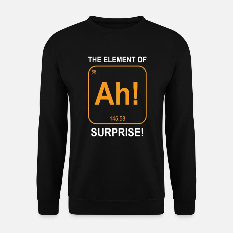 Chemie - Unisex Pullover - Schwarz