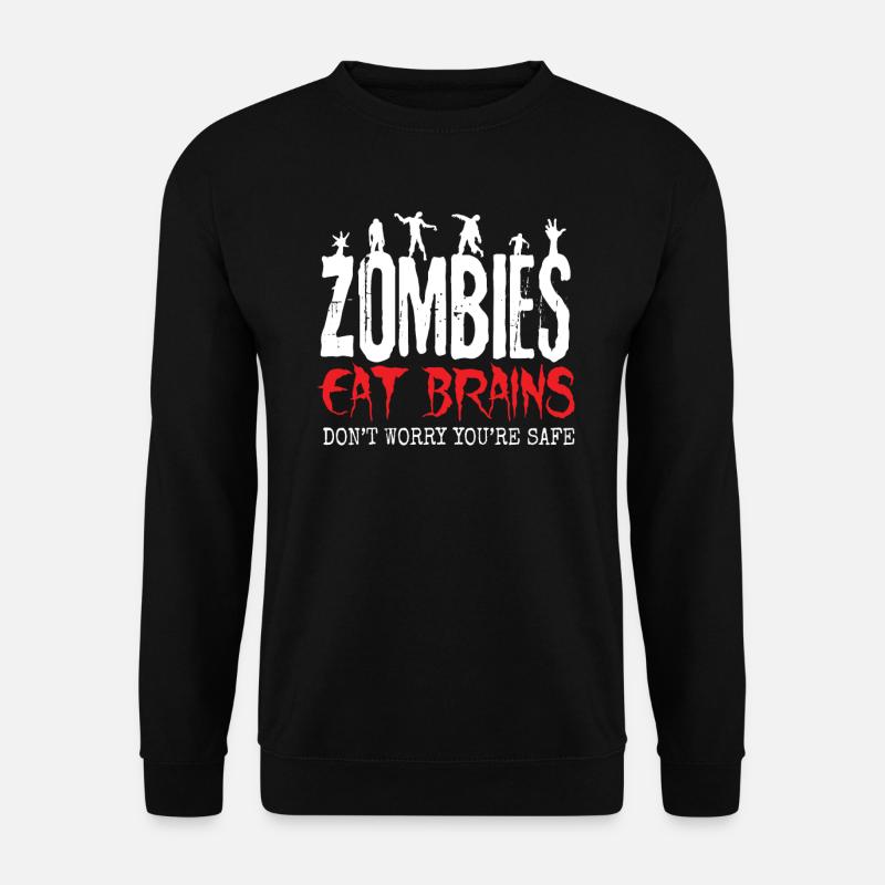 Zombie - Unisex Pullover - Schwarz