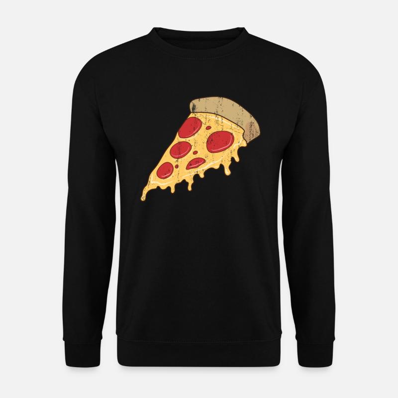 Pizza - Unisex Sweatshirt - black