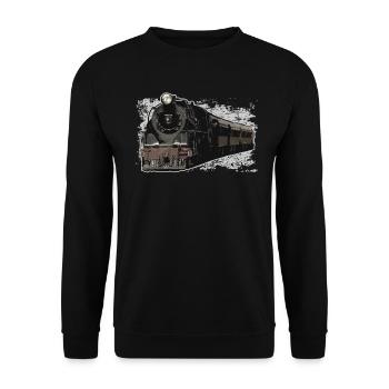 Zug - Unisex Pullover - Schwarz - Vorne - Alina (178cm) & Michal (187cm)