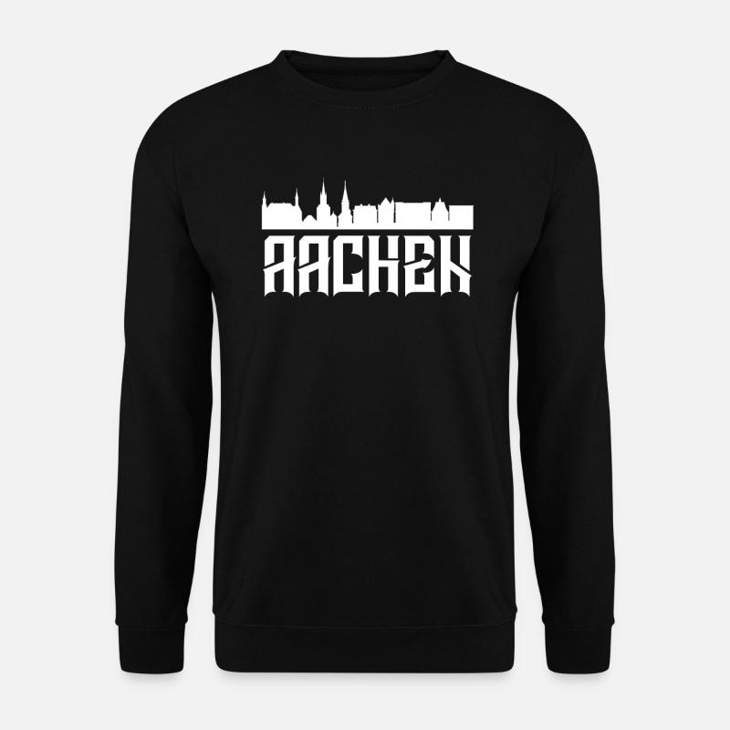 Aachen - Unisex Pullover - Schwarz