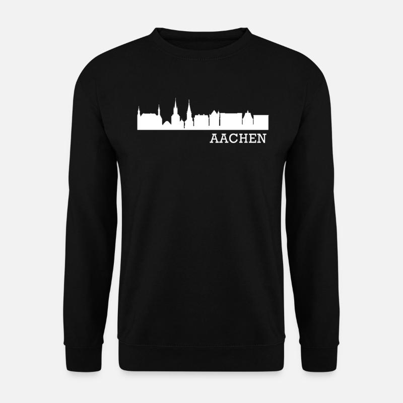 Aachen - Unisex Pullover - Schwarz