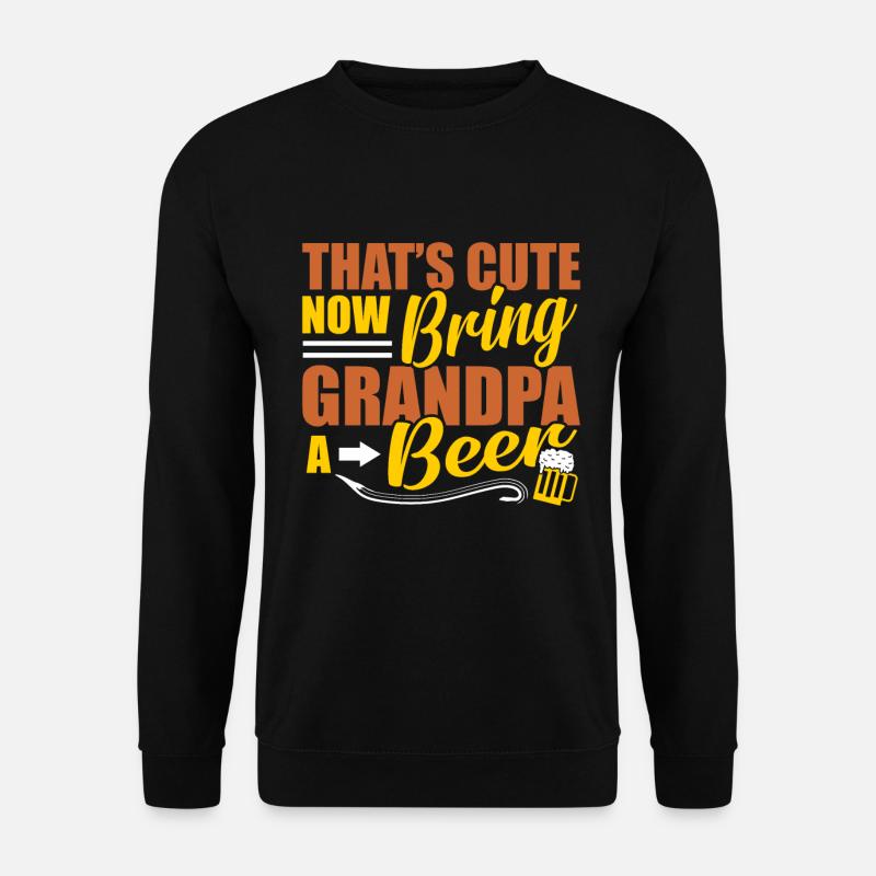 Opa - Unisex Pullover - Schwarz