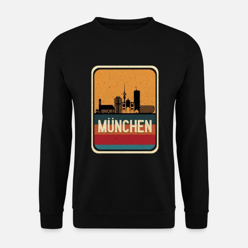 München - Unisex Pullover - Schwarz