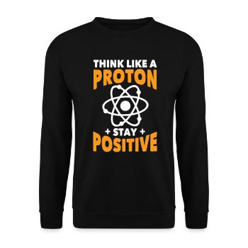 chemistry - Unisex Sweatshirt - black - Front - Alina (178cm) & Michal (187cm)