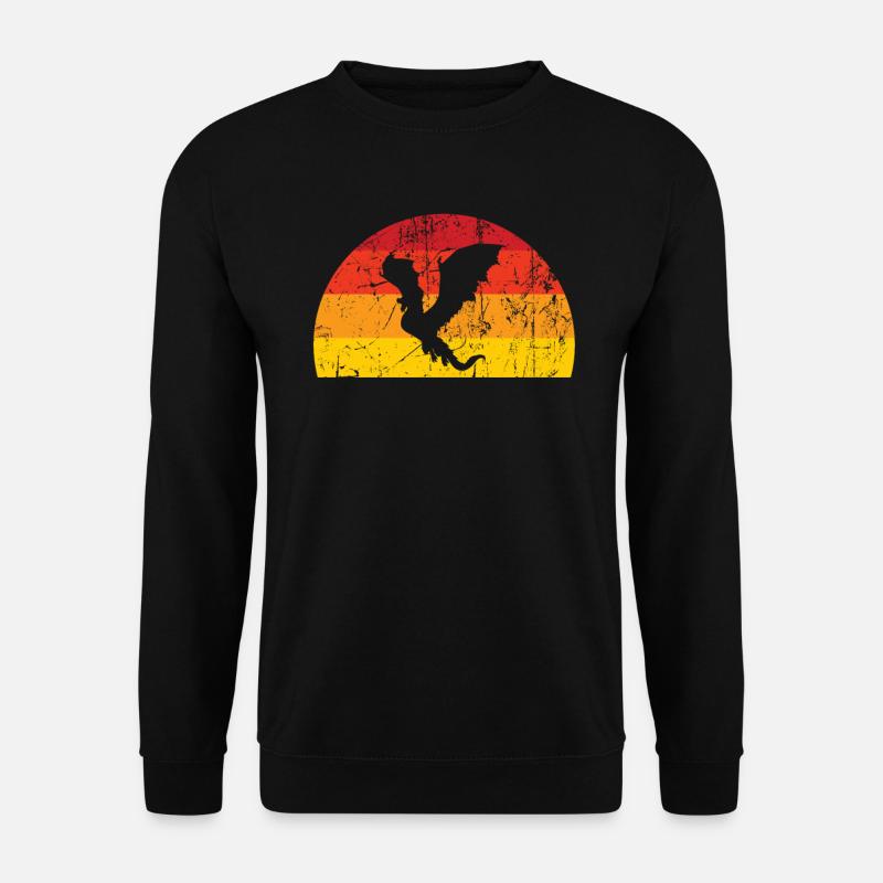 dragon - Sweat-shirt Unisexe - noir