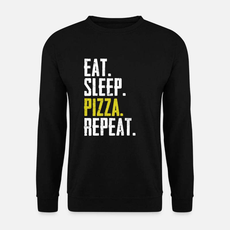 Pizza - Unisex Pullover - Schwarz