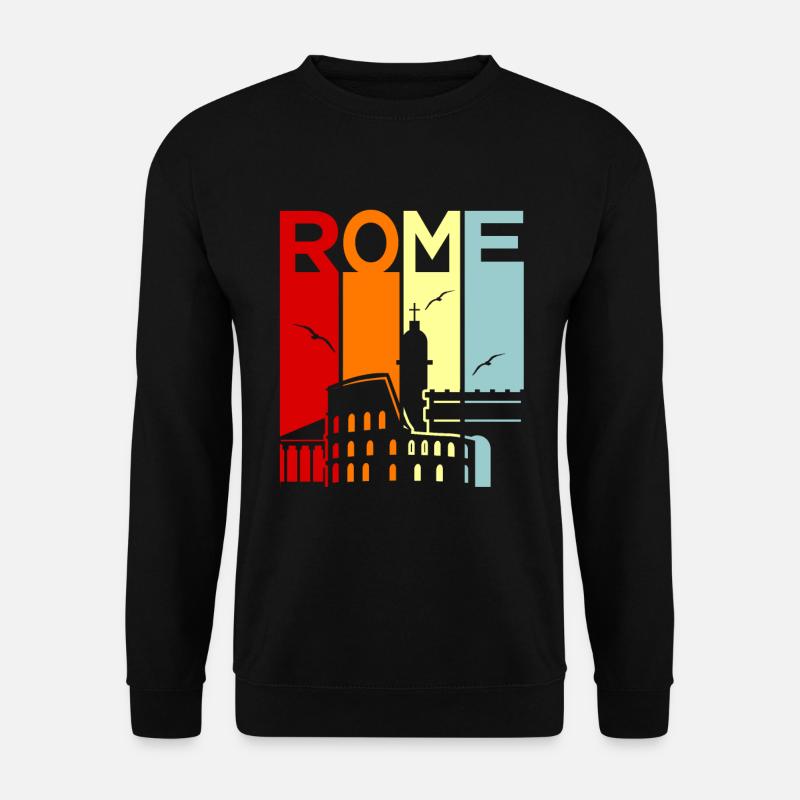 Rom - Unisex Pullover - Schwarz