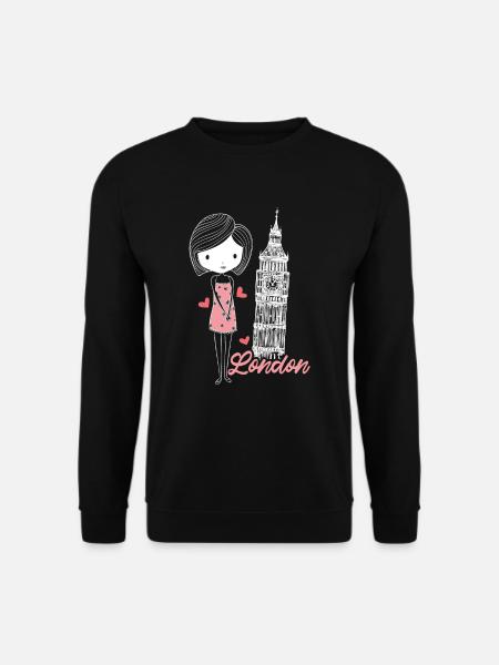 London - Unisex Sweatshirt - black
