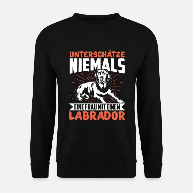 Labrador - Unisex Pullover - Schwarz