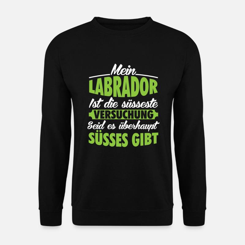 Labrador - Unisex Pullover - Schwarz