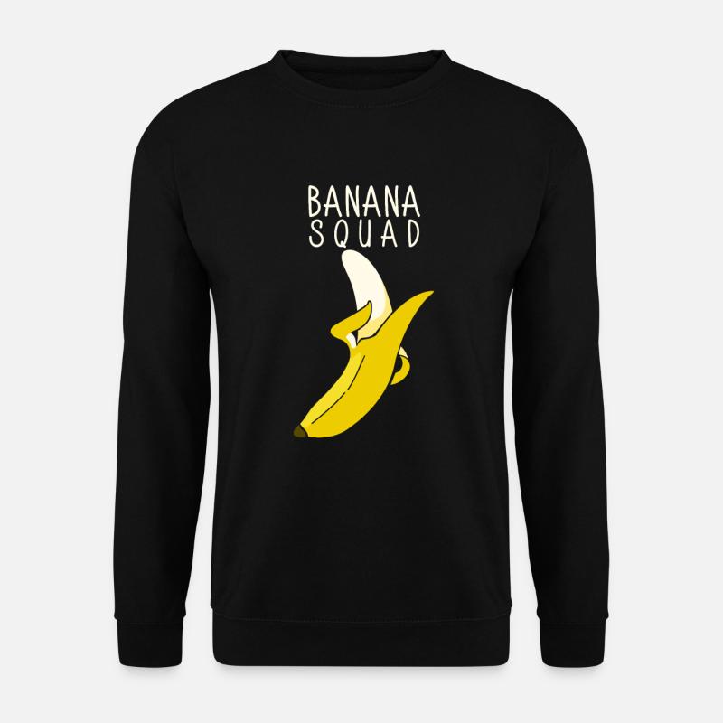 Banane - Unisex Pullover - Schwarz