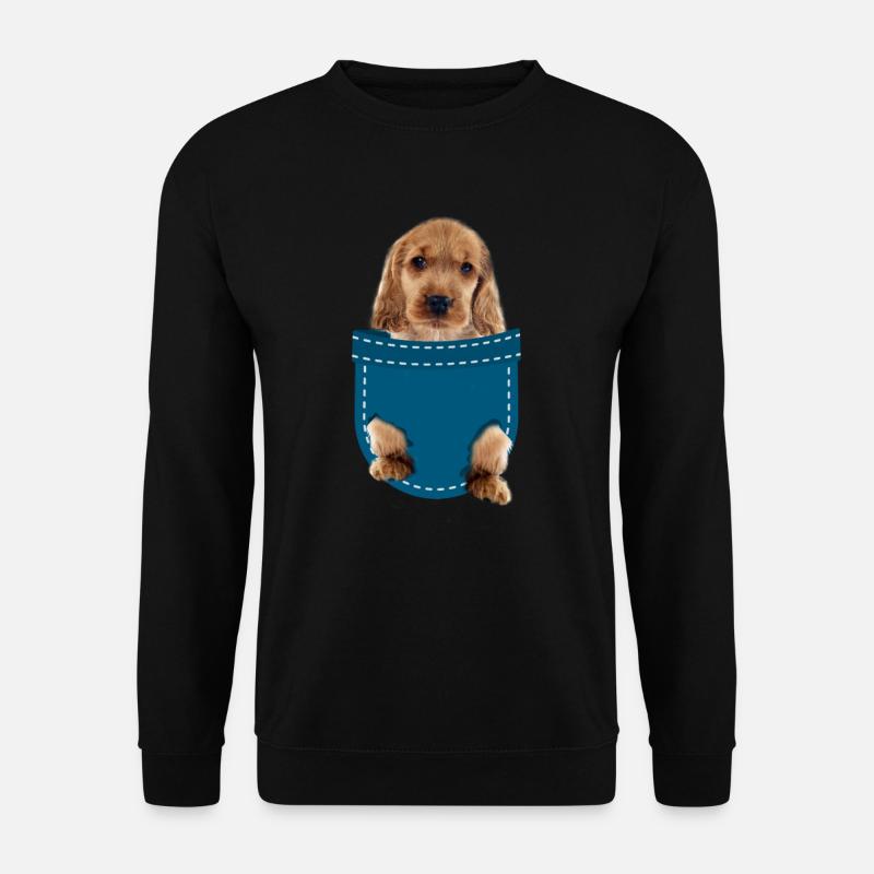 Cocker spaniel - Unisex Sweatshirt - black